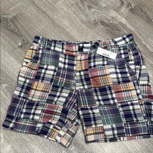 J. Crew Multicolor Plaid Women Shorts